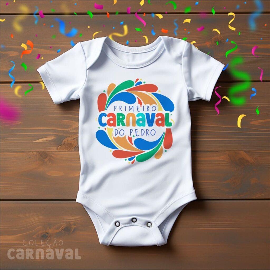 KIT 1 - Estampas Body Infantil - Carnaval 2024 (Vintage) - Imagem 18