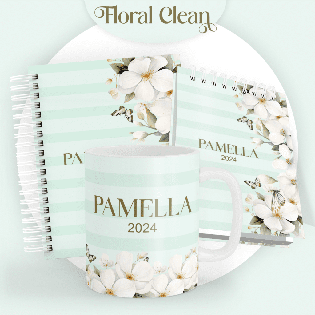 COMBO Floral Clean 2024 - 5 Modelos (Pamella) - Imagem 4
