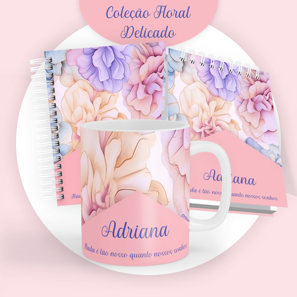 COMBO Floral Delicado – 5 Modelos (Pamella) - Imagem 4