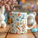 Coleção Mockups Caneca - Edição Páscoa em PSD - Imagem 5