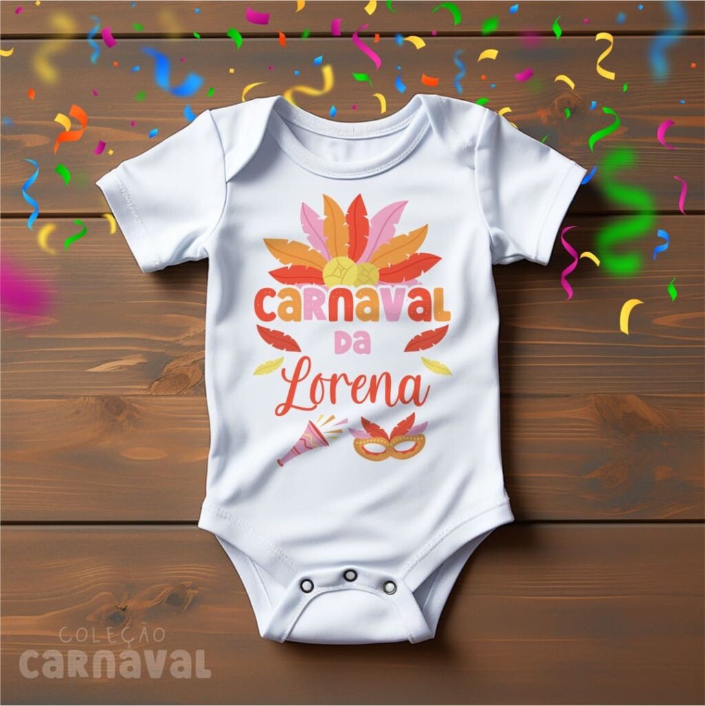 KIT 1 - Estampas Body Infantil - Carnaval 2024 (Vintage) - Imagem 5