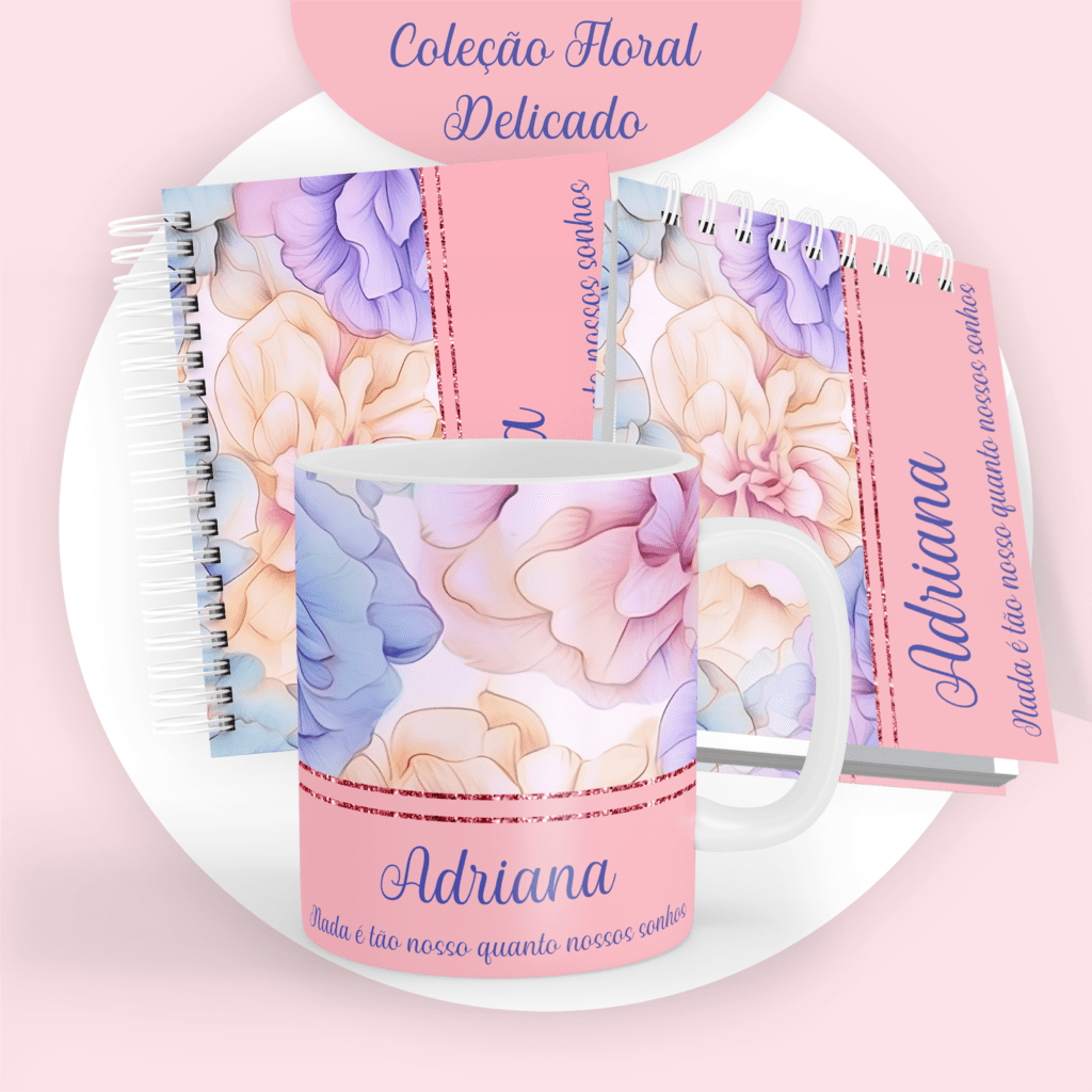 COMBO Floral Delicado – 5 Modelos (Pamella) - Imagem 5