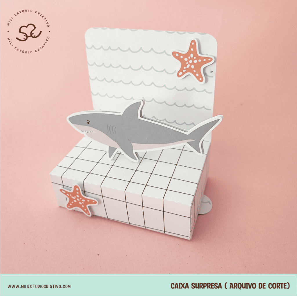 Arquivo de corte - Caixa Surpresa (Milli Studio) - Imagem 1