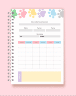 Combo 15 capas - Cadernos A5 Sweet Pupies - Imagem 5