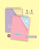 Combo 10 Blocos Tarefa Diária e A6 Sweet Pupies - Imagem 2