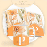 COMBO Floral Laranja 2024 – 5 Modelos (Pamella) - Imagem 8