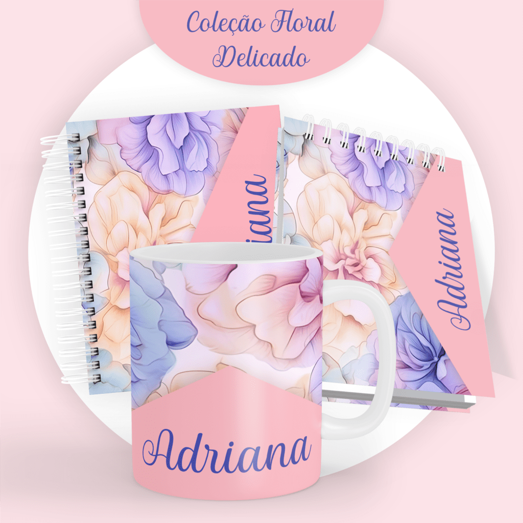 COMBO Floral Delicado – 5 Modelos (Pamella) - Imagem 6