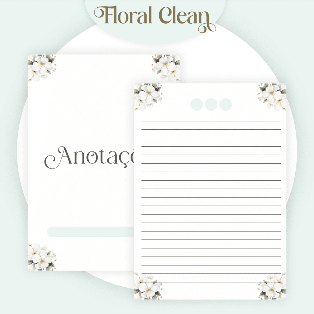 COMBO Floral Clean 2024 - 5 Modelos (Pamella) - Imagem 8