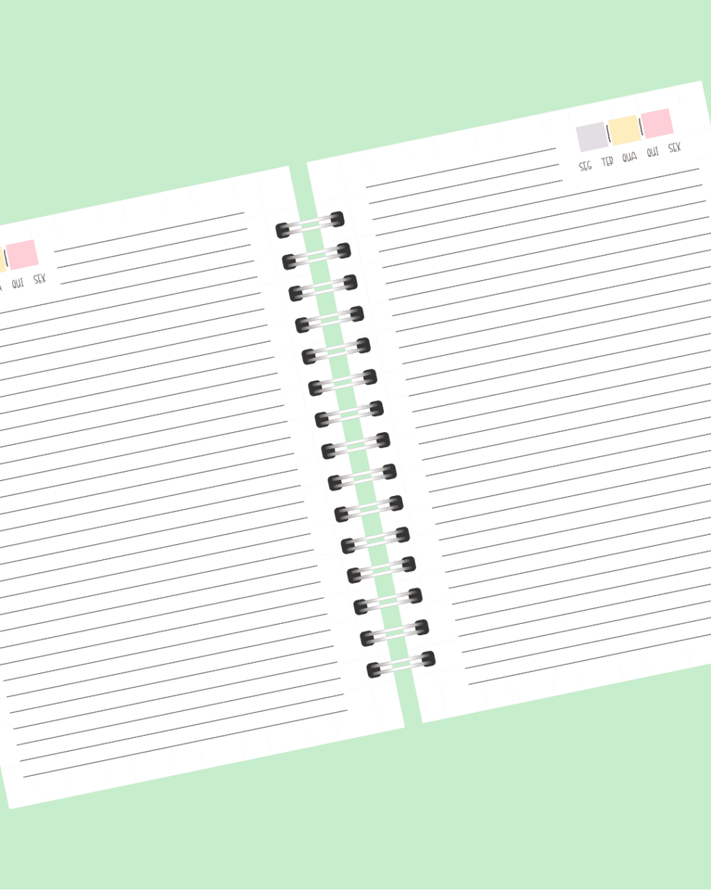 Combo 15 capas - Cadernos A5 Sweet Pupies - Imagem 4