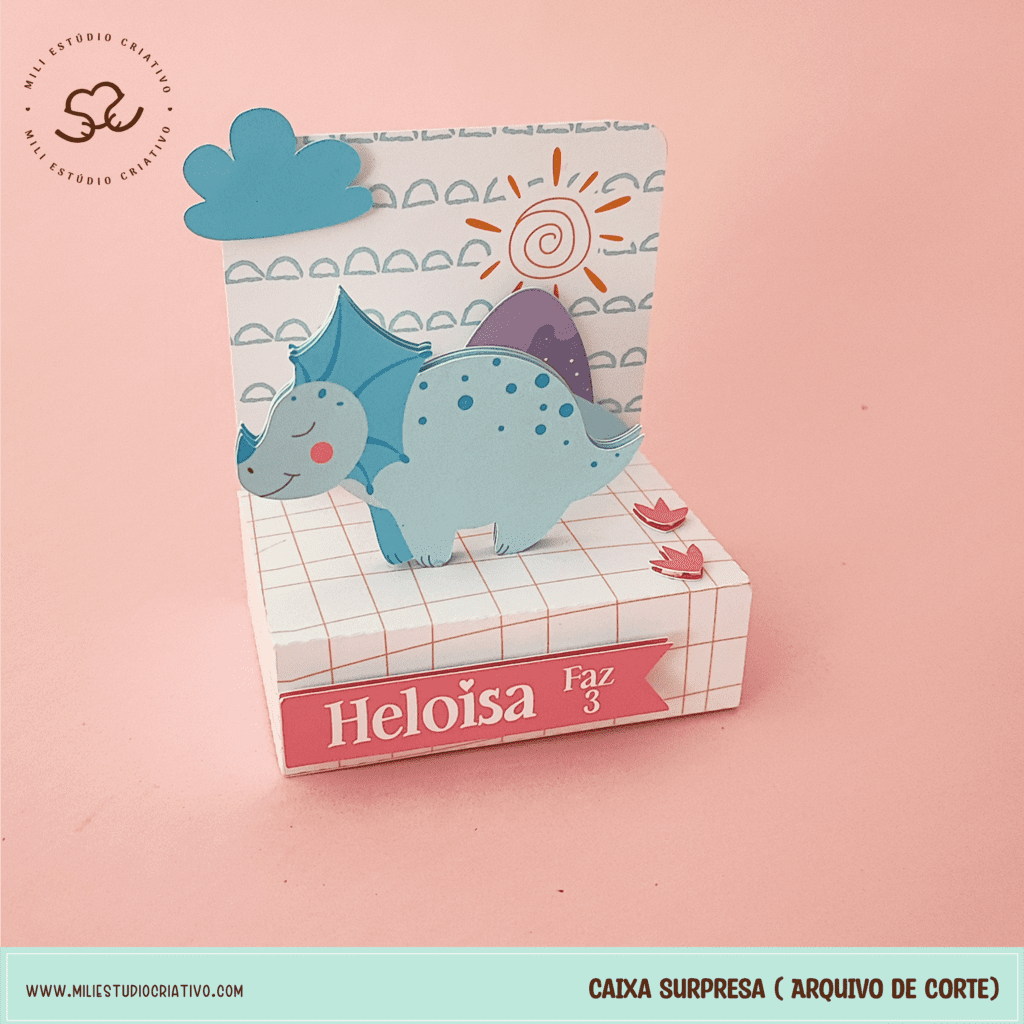 Arquivo de corte - Caixa Surpresa (Milli Studio) - Imagem 2