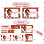 Kit Escolar Moranguinho (Bia Shaina) - Imagem 2