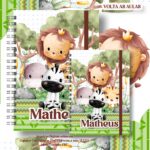 COMBO 28 Temas - Volta às Aulas 2024 - Cadernos | Capas - Imagem 5