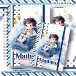 COMBO 28 Temas - Volta às Aulas 2024 - Cadernos | Capas - Imagem 26