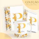 COMBO Alfabeto Flores Amarelas 2024 - 5 Modelos (Pamella) - Imagem 4