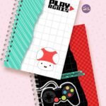 Combo Cadernos  - Game Boys
