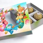 Caixa para 4 Doces | Bombons - Turma do Mickey