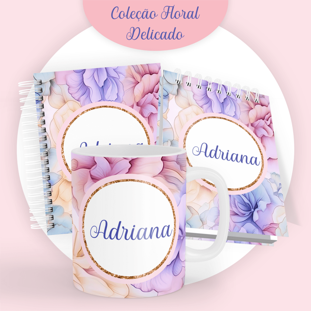 COMBO Floral Delicado – 5 Modelos (Pamella) - Imagem 2