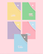 Combo 15 capas - Cadernos A5 Sweet Pupies - Imagem 2