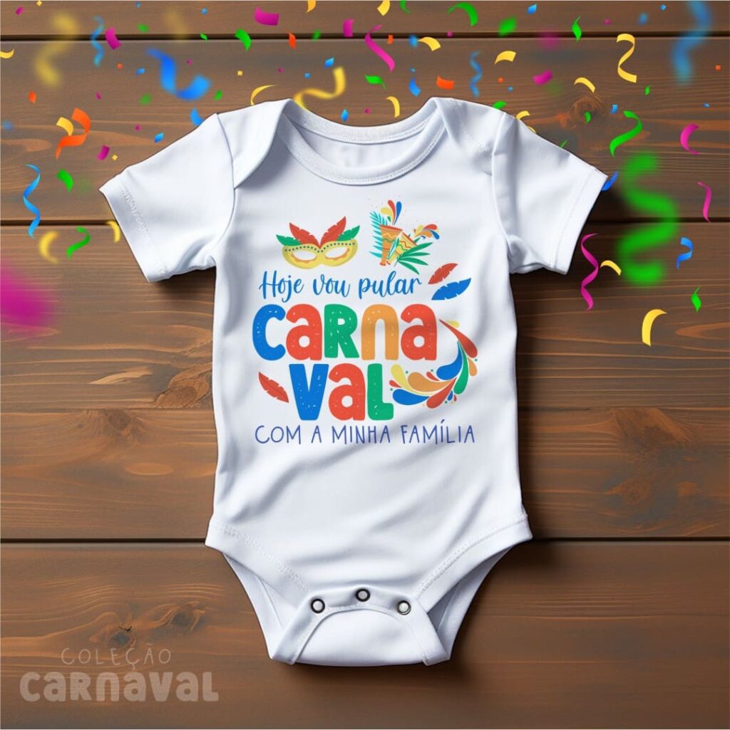 KIT 1 - Estampas Body Infantil - Carnaval 2024 (Vintage) - Imagem 13