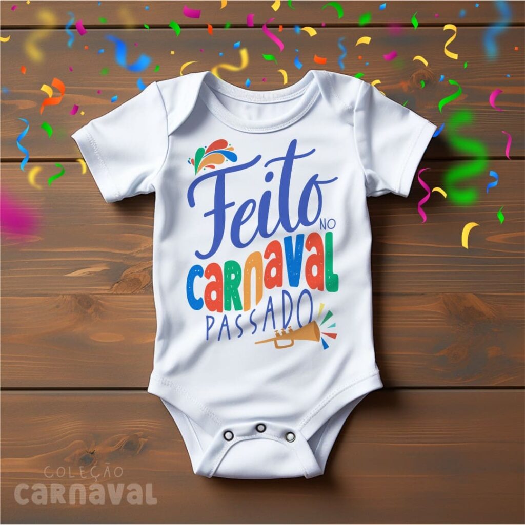 KIT 1 - Estampas Body Infantil - Carnaval 2024 (Vintage) - Imagem 14