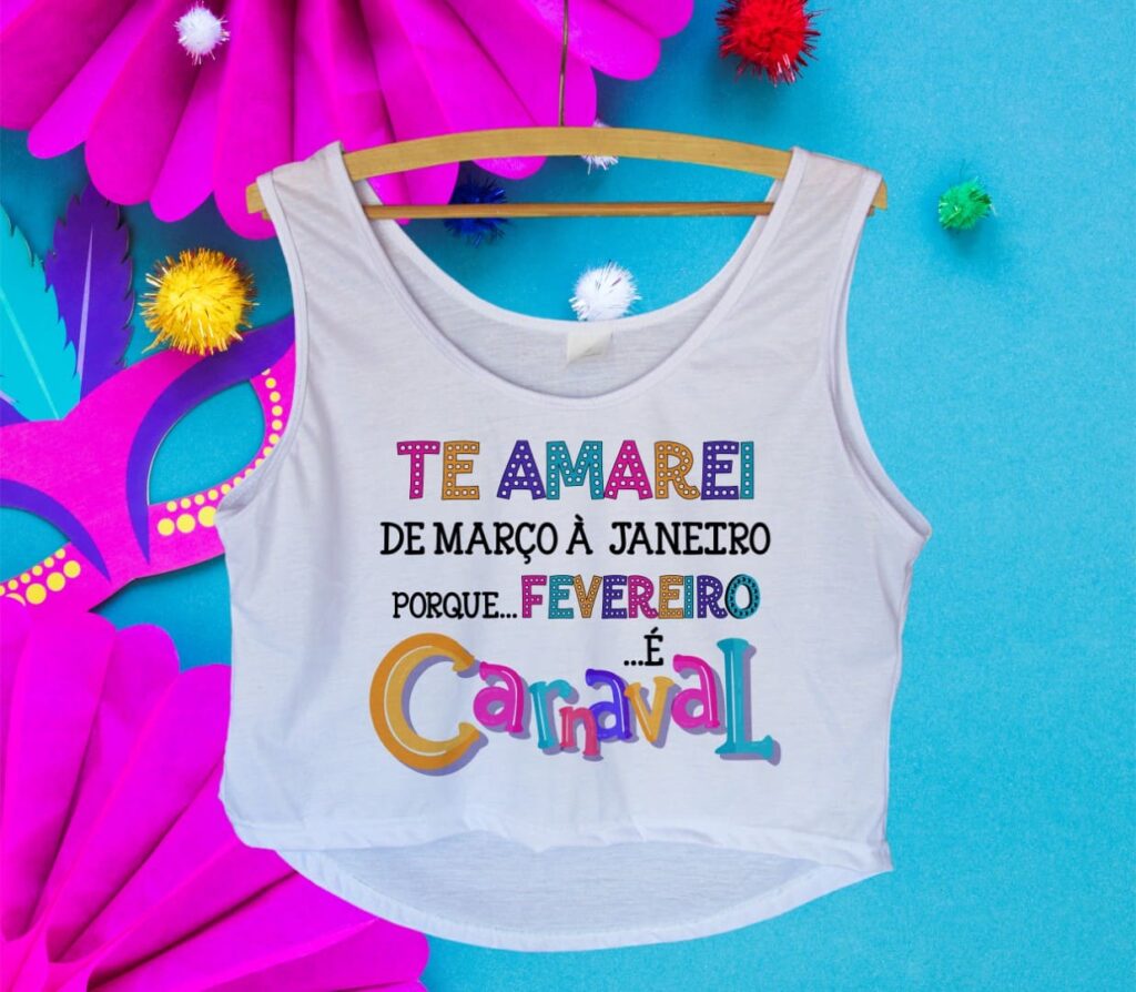 Estampas Croppeds - Carnaval 2024 (Vintage) - Imagem 1