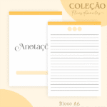 COMBO Alfabeto Flores Amarelas 2024 - 5 Modelos (Pamella) - Imagem 8