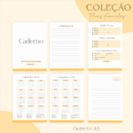 COMBO Alfabeto Flores Amarelas 2024 - 5 Modelos (Pamella) - Imagem 9