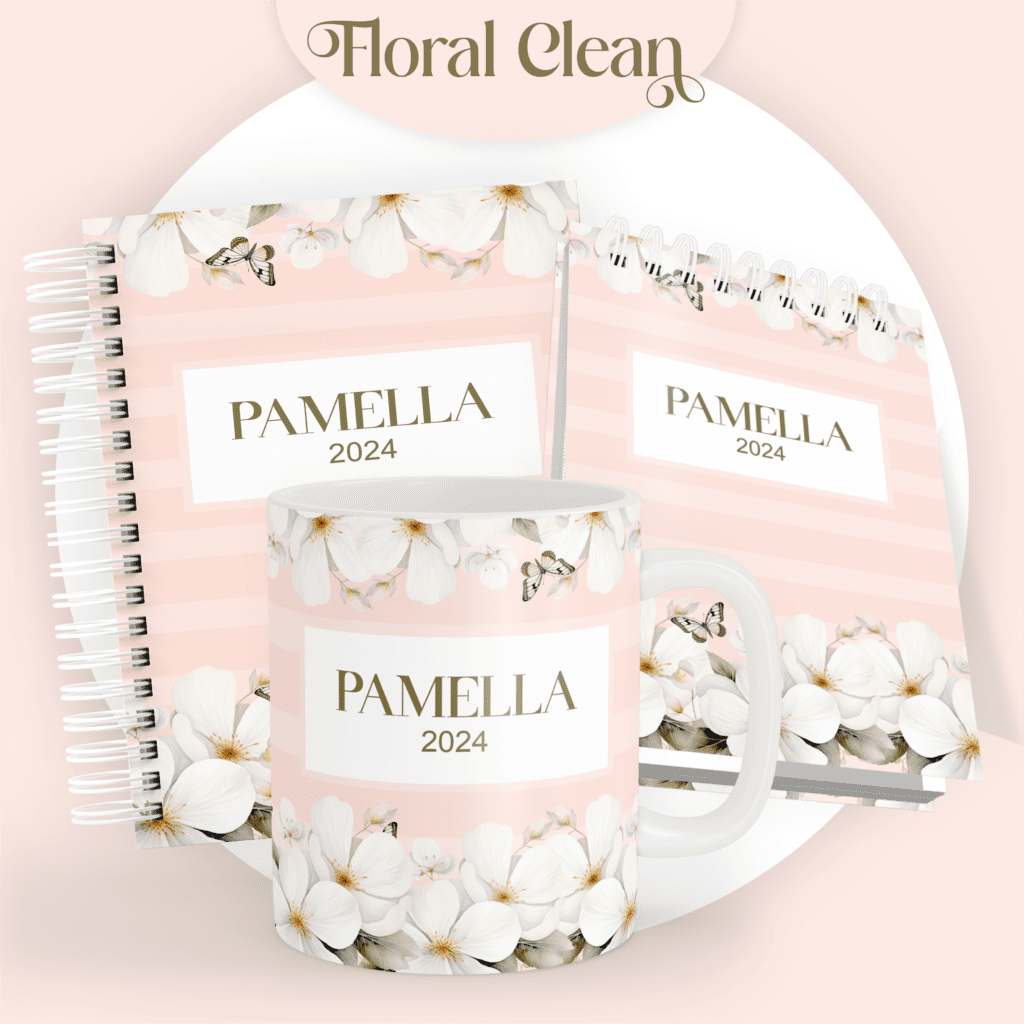COMBO Floral Clean 2024 - 5 Modelos (Pamella) - Imagem 5