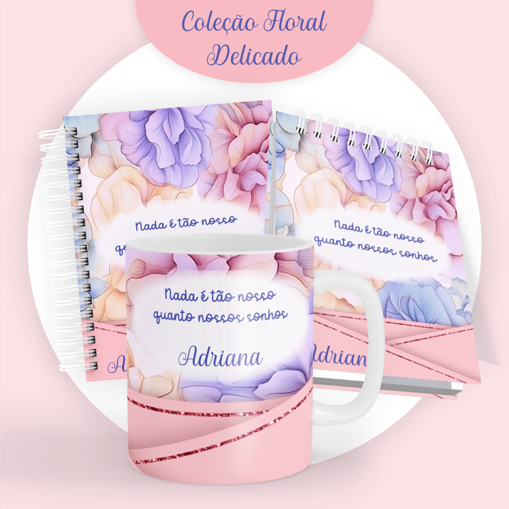 COMBO Floral Delicado – 5 Modelos (Pamella) - Imagem 3