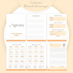 COMBO Floral Laranja 2024 – 5 Modelos (Pamella) - Imagem 4