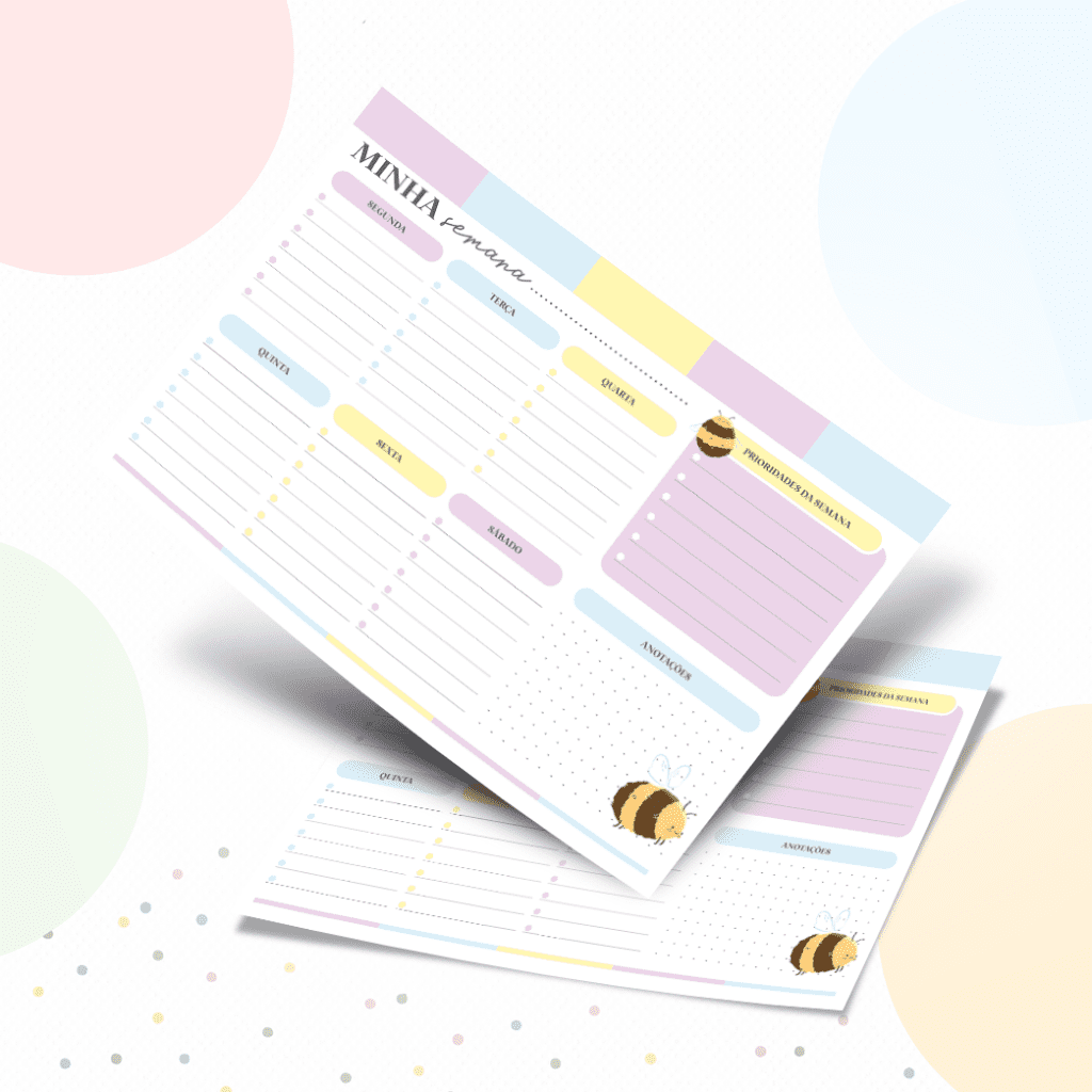 Kit Abelha Teen - Volta às Aulas 2024 (Papel Amado) - Imagem 10