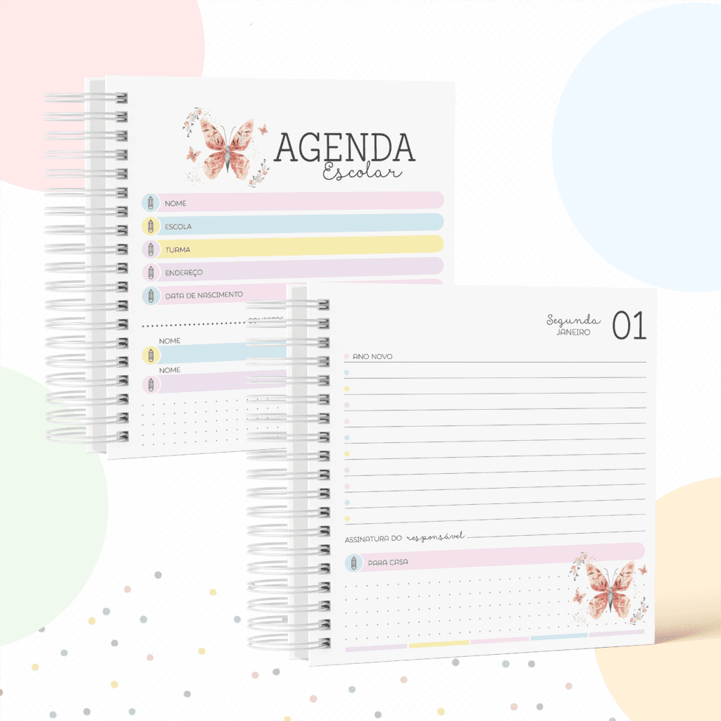 Kit Borboletas - Volta às Aulas 2024 (Papel Amado) - Imagem 3