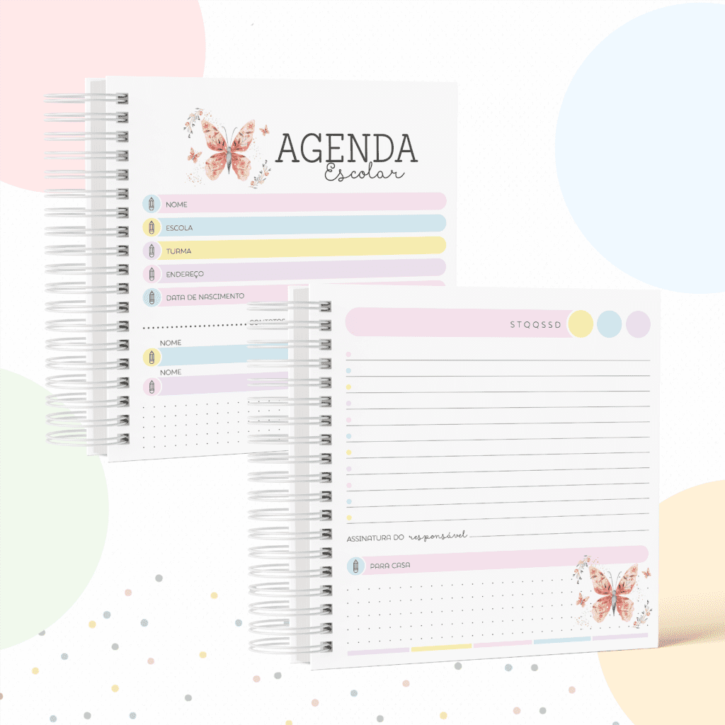 Kit Borboletas - Volta às Aulas 2024 (Papel Amado) - Imagem 2