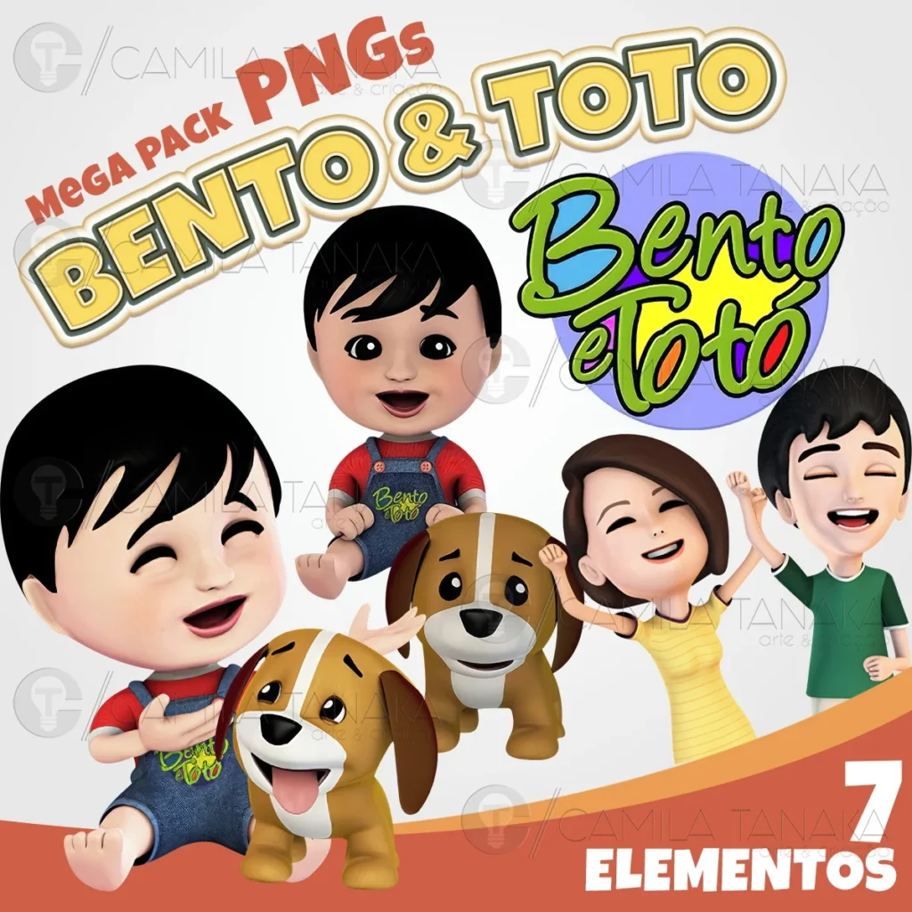 Kit Digital - Bento e Toto (Camila Tanaka) - Imagem 1