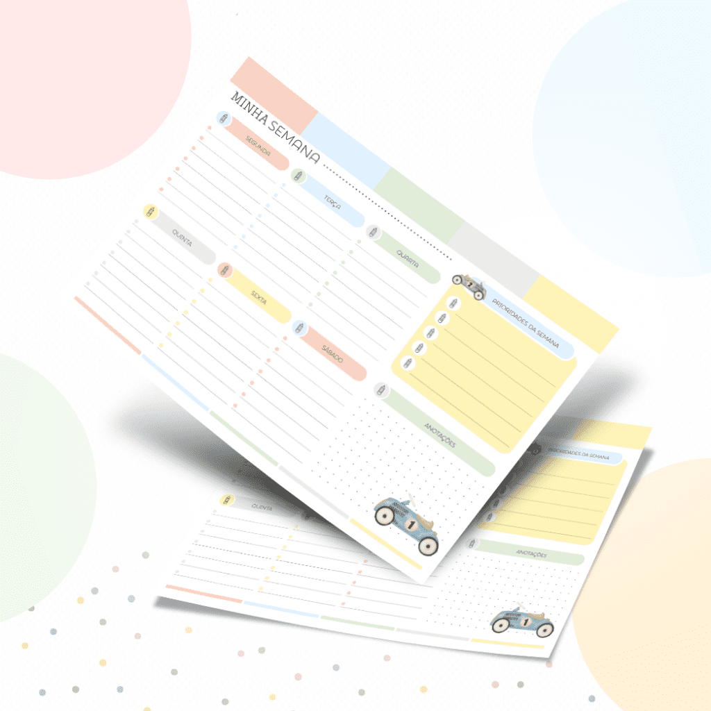 Kit Carros - Volta às Aulas 2024 (Papel Amado) - Imagem 10