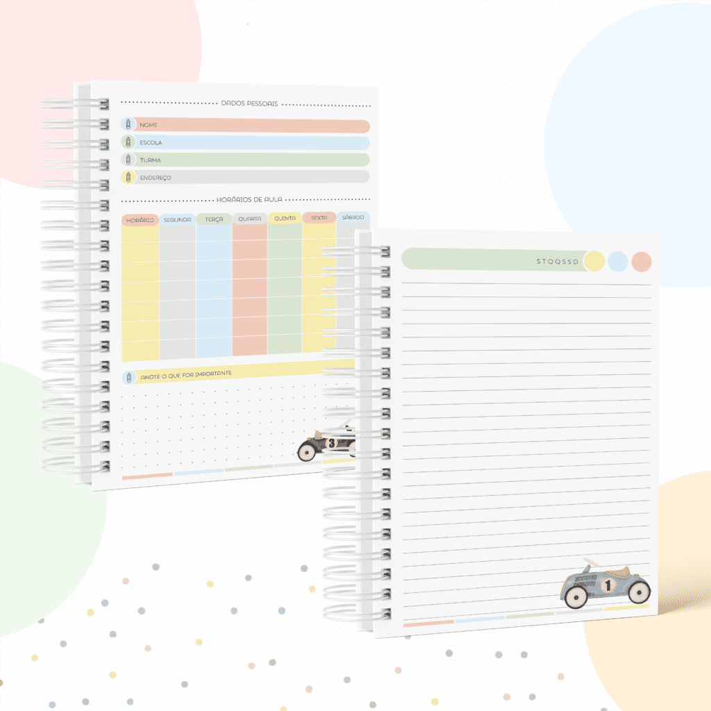 Kit Carros - Volta às Aulas 2024 (Papel Amado) - Imagem 7