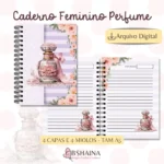 Caderno Perfume Feminino A5 (Bia Shaina)