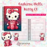 Caderno Hello Gatinha (Bia Shaina)