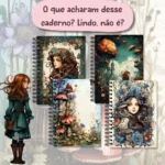 Cadernos Alice A5 (Bia Shaina)