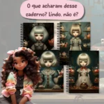 Caderno Hora do Cha A5 (Bia Shaina)
