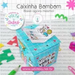 Arquivo Digital - Caixinha Bombom Volta às Aulas (Art Ideia)