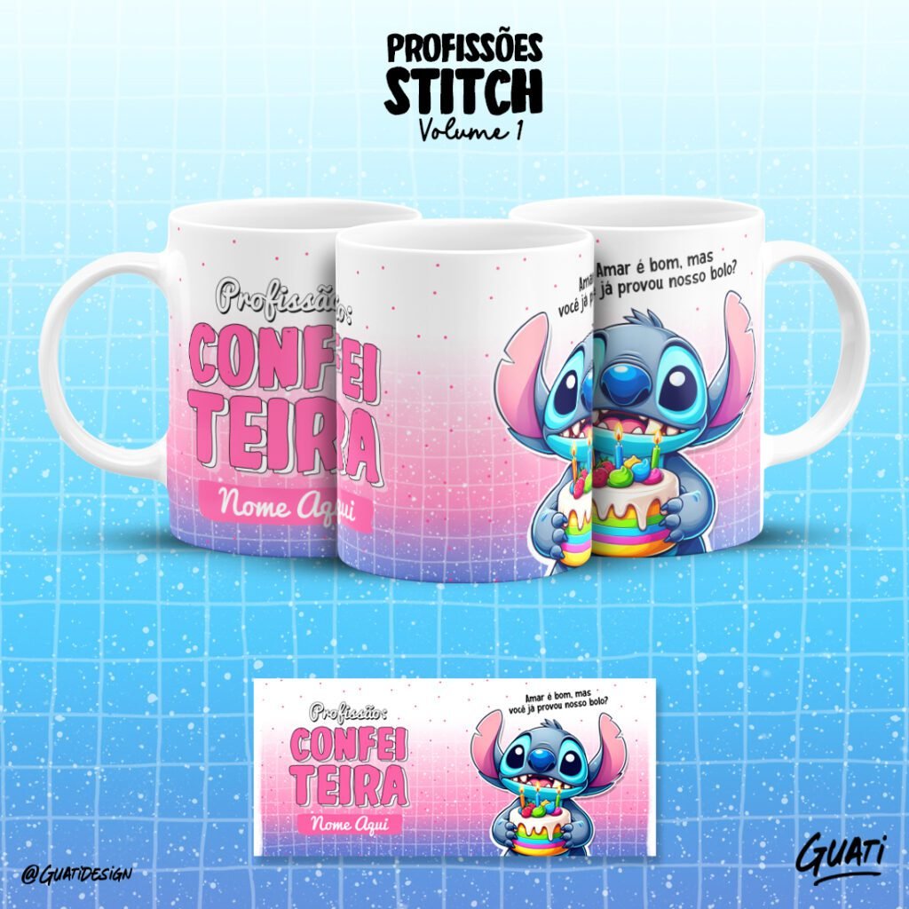 Stitch Profissões Vol. 1 + Elementos (Lab51) - Imagem 12