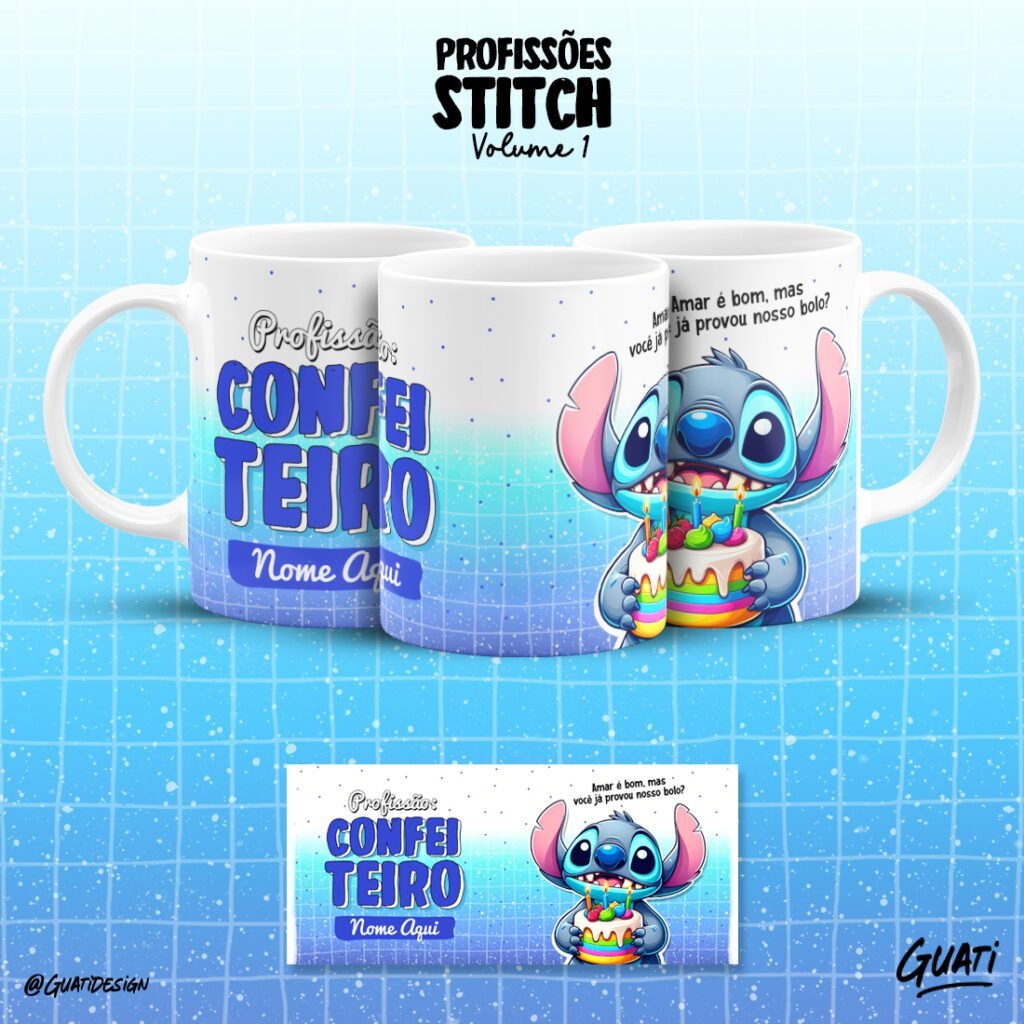 Stitch Profissões Vol. 1 + Elementos (Lab51) - Imagem 13