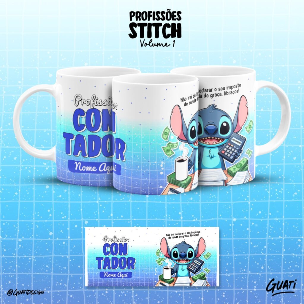 Stitch Profissões Vol. 1 + Elementos (Lab51) - Imagem 14
