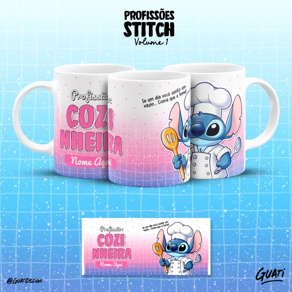 Stitch Profissões Vol. 1 + Elementos (Lab51) - Imagem 16