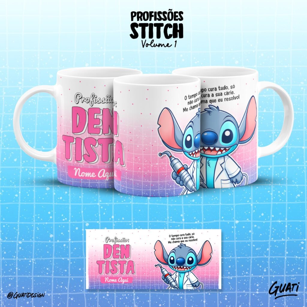 Stitch Profissões Vol. 1 + Elementos (Lab51) - Imagem 19