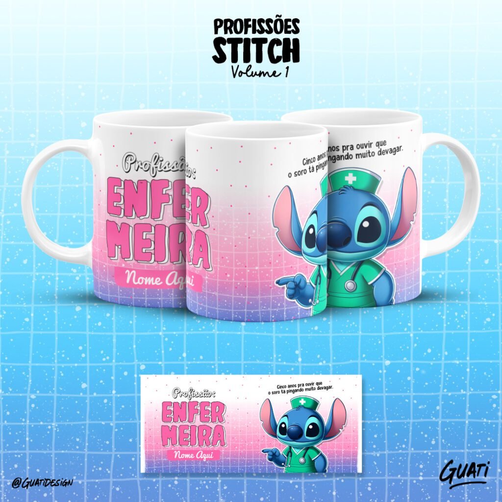 Stitch Profissões Vol. 1 + Elementos (Lab51) - Imagem 20