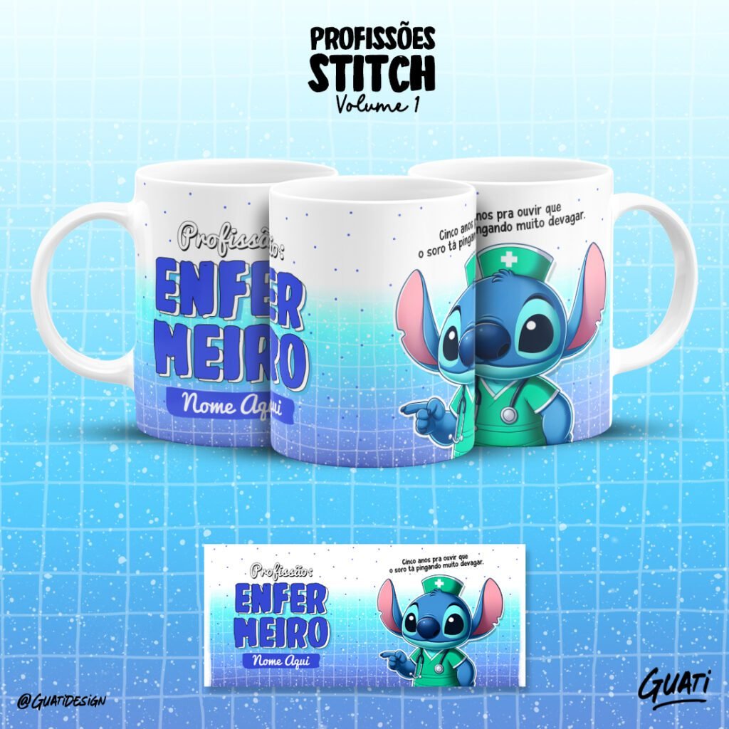 Stitch Profissões Vol. 1 + Elementos (Lab51) - Imagem 21