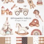 Kit Digital - Etiquetas Brinquedos Lúdicos (Ni Studio)
