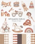 Kit Digital - Etiquetas Brinquedos Lúdicos (Ni Studio)